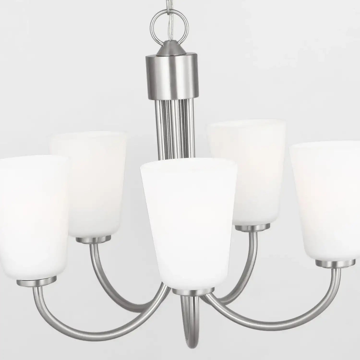 GENERATION LIGHTING, MILES FIVE LIGHT CHANDELIER, CHANDELIER LIGHT
