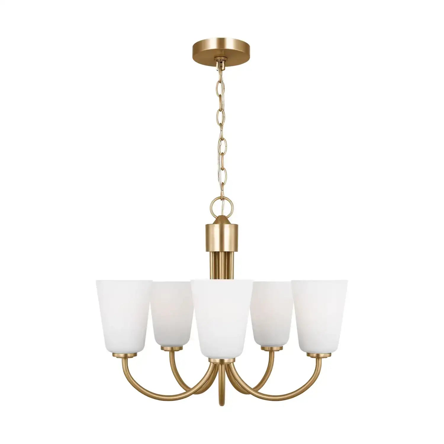 GENERATION LIGHTING, MILES FIVE LIGHT CHANDELIER, CHANDELIER LIGHT