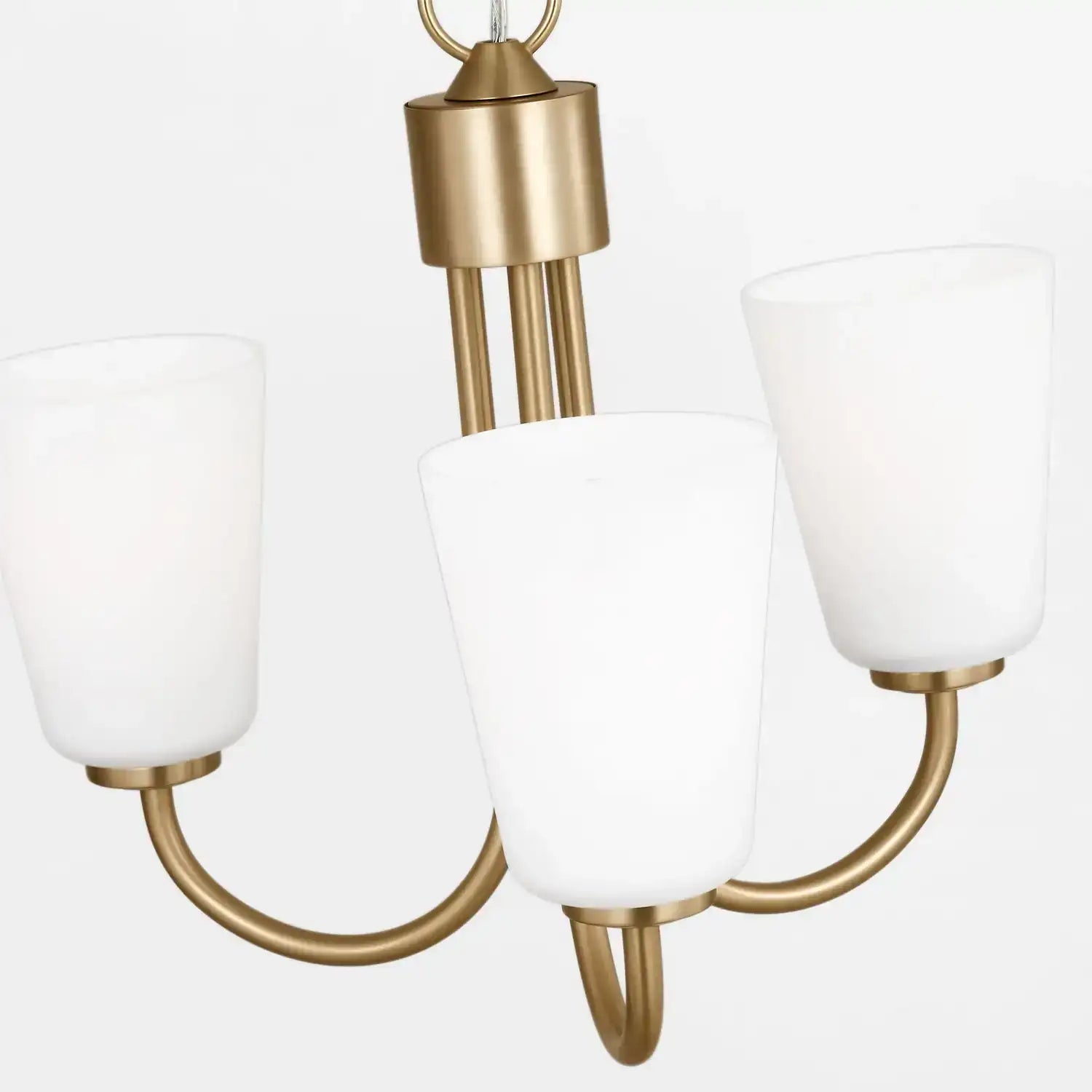 GENERATION LIGHTING, MILES THREE LIGHT CHANDELIER, CHANDELIER LIGHT