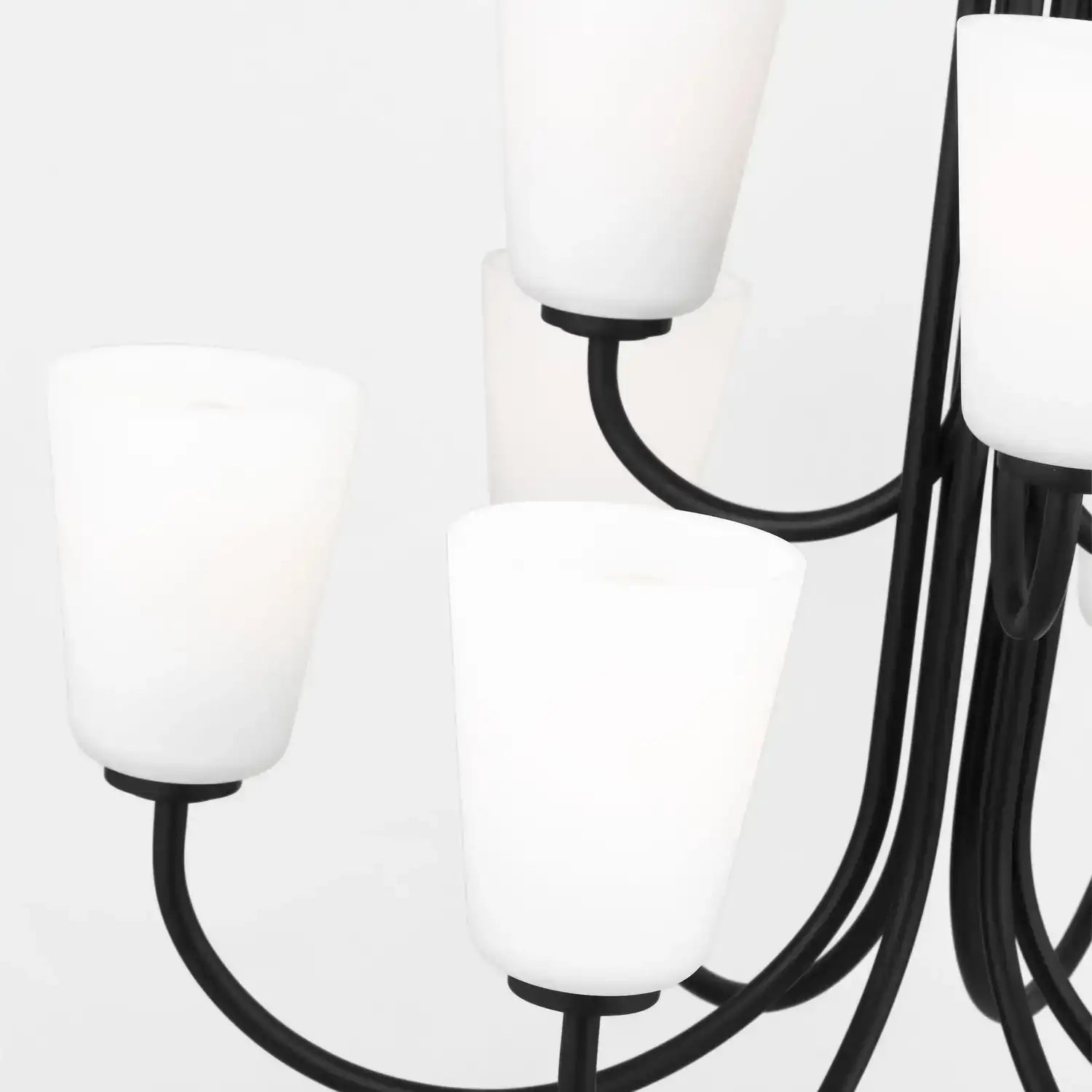 GENERATION LIGHTING, MILES NINE LIGHT CHANDELIER, CHANDELIER LIGHT