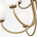 GENERATION LIGHTING, MILES NINE LIGHT CHANDELIER, CHANDELIER LIGHT