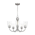 GENERATION LIGHTING, MILES FIVE LIGHT CHANDELIER, CHANDELIER LIGHT