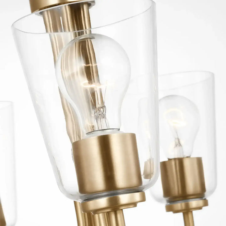 GENERATION LIGHTING, MILES FIVE LIGHT CHANDELIER, CHANDELIER LIGHT