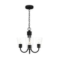 GENERATION LIGHTING, MILES THREE LIGHT CHANDELIER, CHANDELIER LIGHT