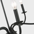 GENERATION LIGHTING, ABELLS FIVE LIGHT CHANDELIER, CHANDELIER LIGHT