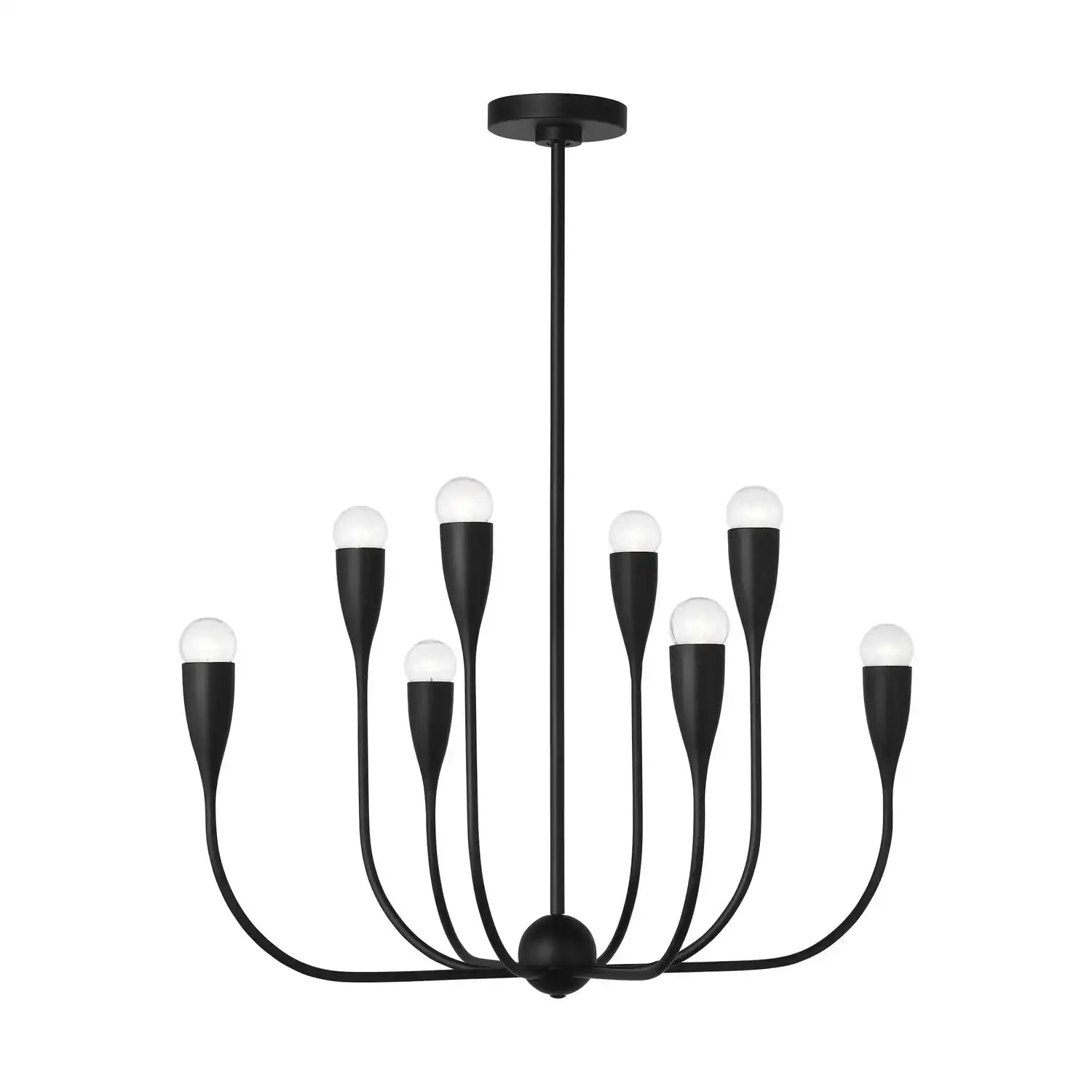 GENERATION LIGHTING, MAYA EIGHT LIGHT CHANDELIER, CHANDELIER LIGHT