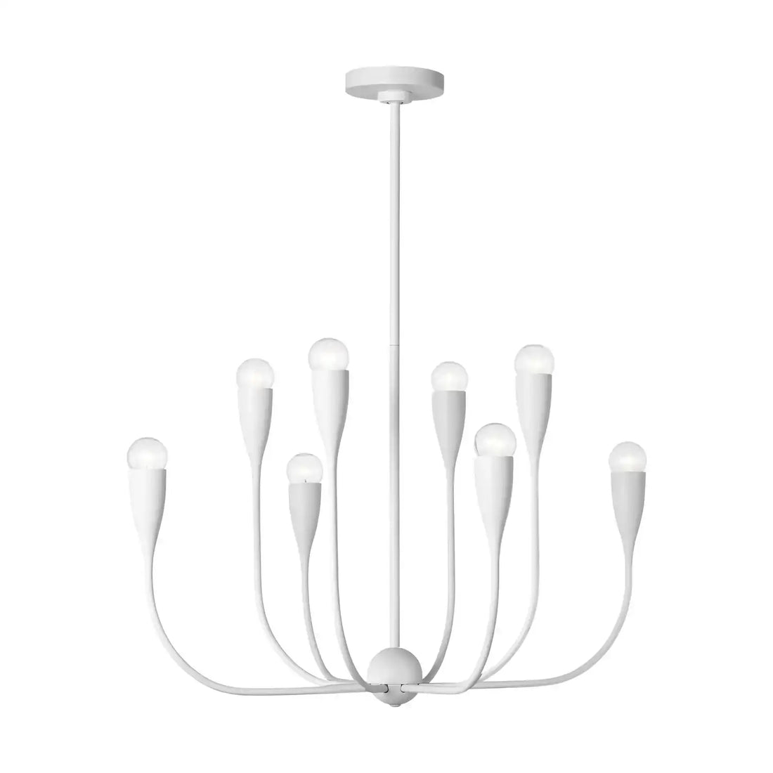 GENERATION LIGHTING, MAYA EIGHT LIGHT CHANDELIER, CHANDELIER LIGHT