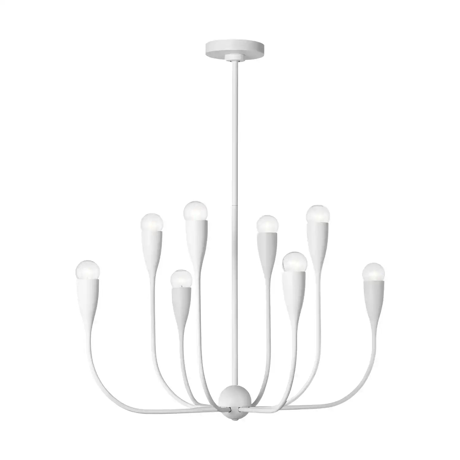 GENERATION LIGHTING, MAYA EIGHT LIGHT CHANDELIER, CHANDELIER LIGHT