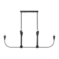 GENERATION LIGHTING, MAYA SIX LIGHT LINEAR CHANDELIER, CHANDELIER LIGHT