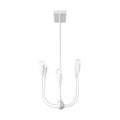 GENERATION LIGHTING, MAYA SIX LIGHT LINEAR CHANDELIER, CHANDELIER LIGHT