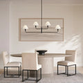 GENERATION LIGHTING, MENDOTA FOUR LIGHT CHANDELIER, CHANDELIER LIGHT