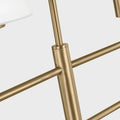 GENERATION LIGHTING, MENDOTA FOUR LIGHT CHANDELIER, CHANDELIER LIGHT