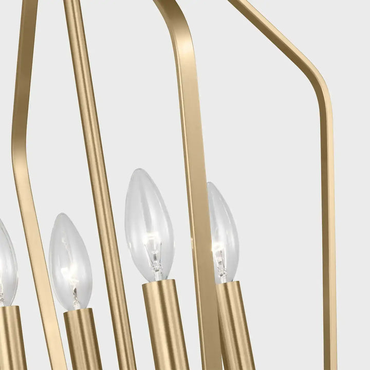 GENERATION LIGHTING, KENNAN FOUR LIGHT CHANDELIER, CHANDELIER LIGHT