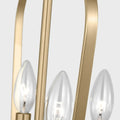 GENERATION LIGHTING, KENNAN FOUR LIGHT CHANDELIER, CHANDELIER LIGHT