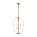 GENERATION LIGHTING, KENNAN FOUR LIGHT CHANDELIER, CHANDELIER LIGHT