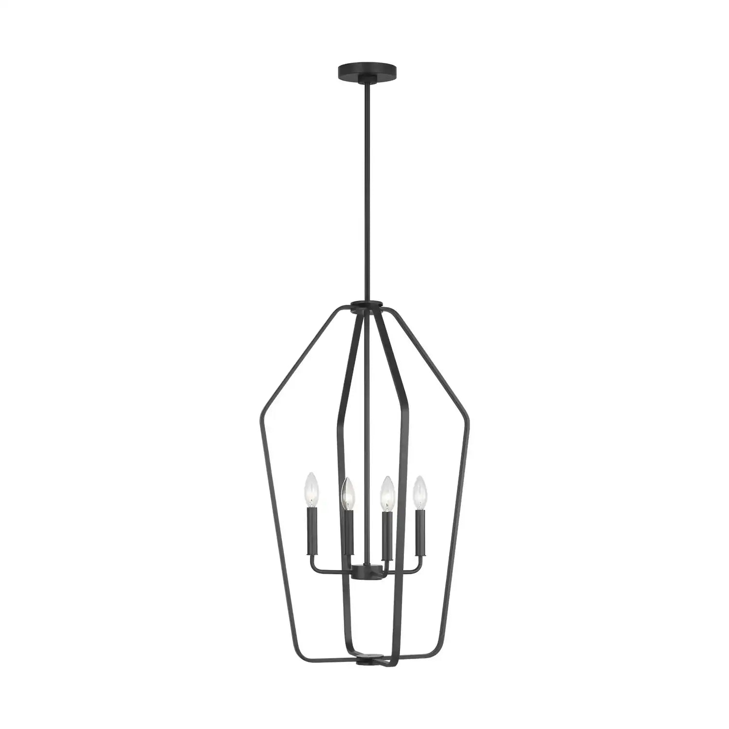 GENERATION LIGHTING, KENNAN FOUR LIGHT CHANDELIER, CHANDELIER LIGHT
