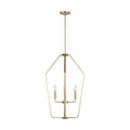 GENERATION LIGHTING, KENNAN FOUR LIGHT CHANDELIER, CHANDELIER LIGHT