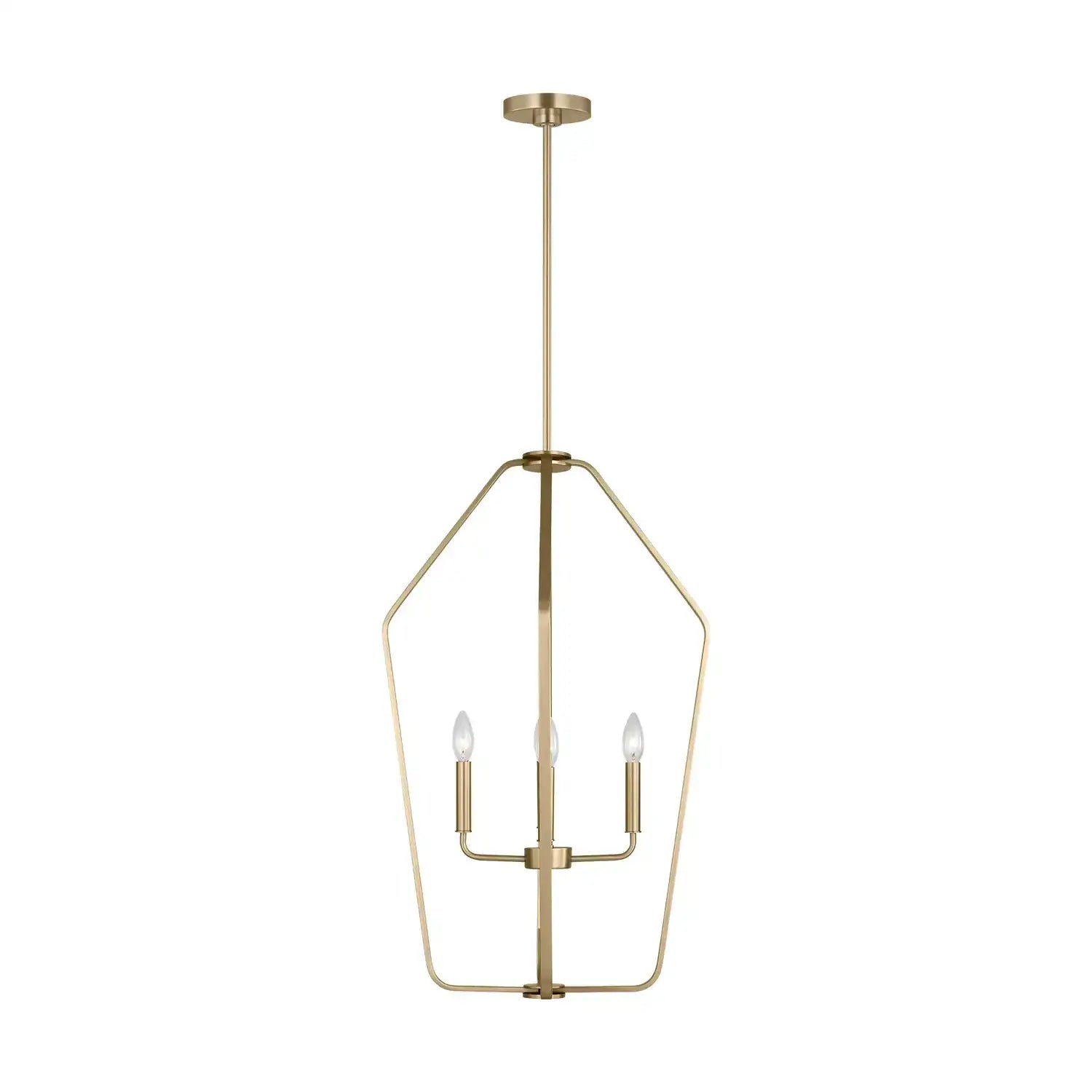 GENERATION LIGHTING, KENNAN FOUR LIGHT CHANDELIER, CHANDELIER LIGHT