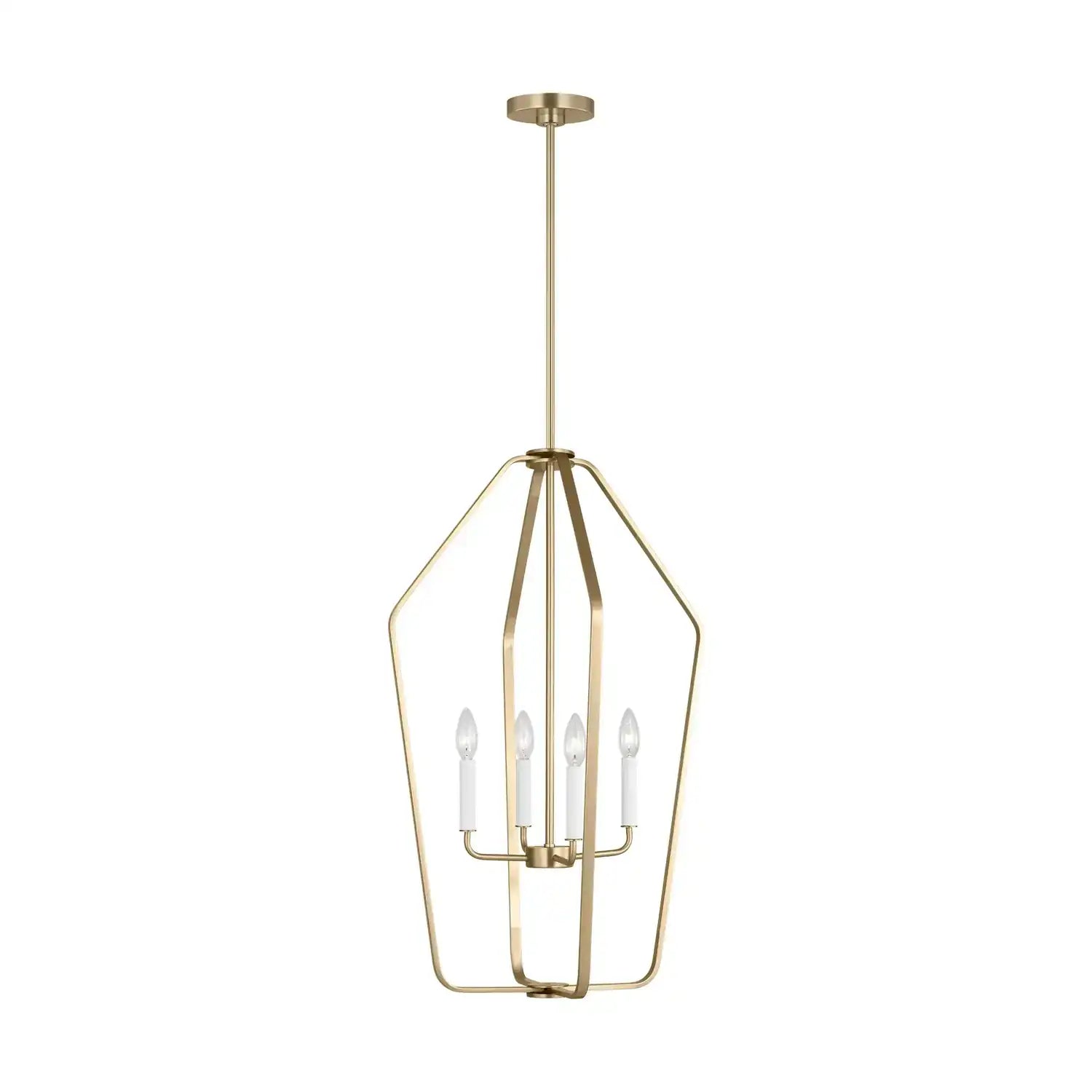 GENERATION LIGHTING, KENNAN FOUR LIGHT CHANDELIER, CHANDELIER LIGHT