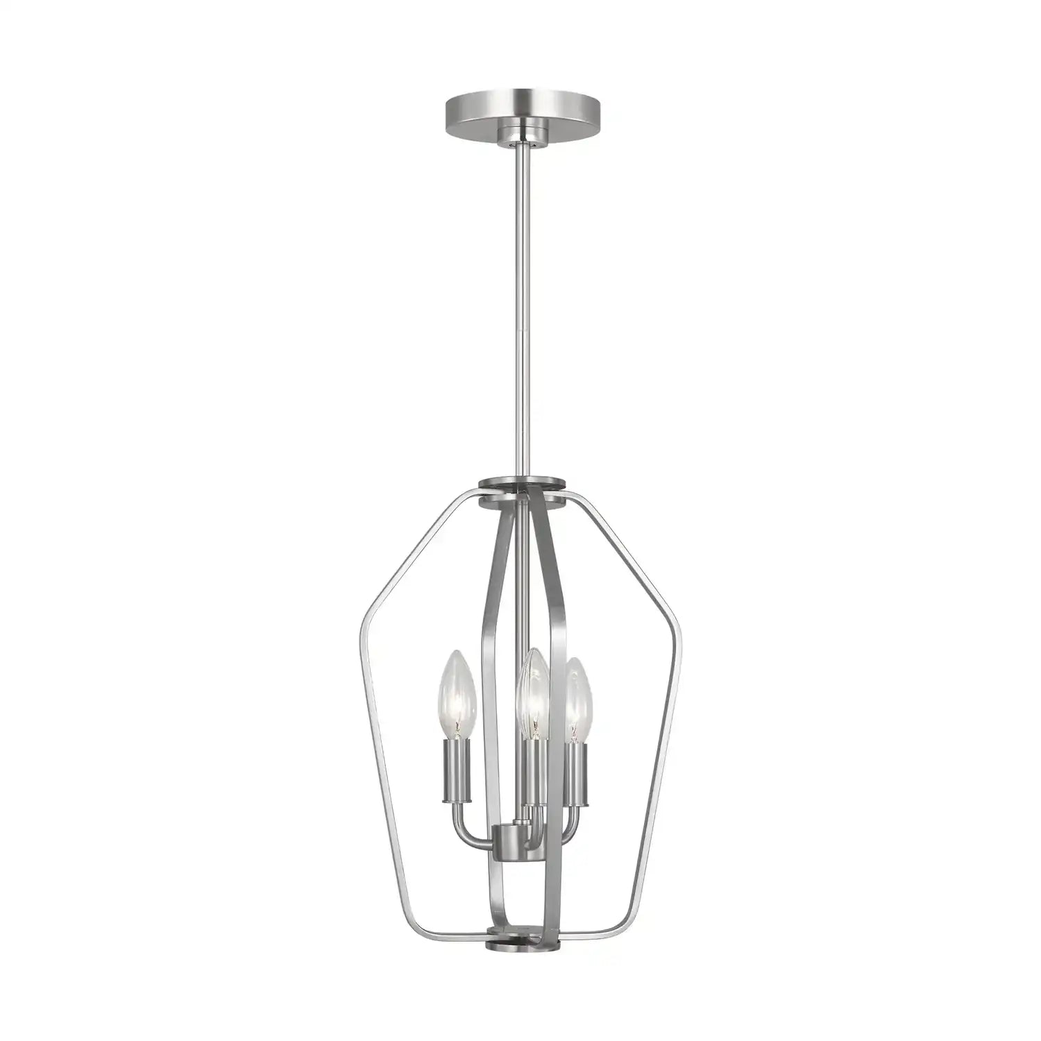 GENERATION LIGHTING, KENNAN THREE LIGHT CHANDELIER, CHANDELIER LIGHT
