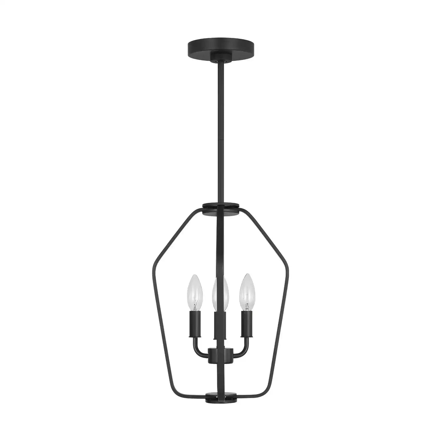 GENERATION LIGHTING, KENNAN THREE LIGHT CHANDELIER, CHANDELIER LIGHT