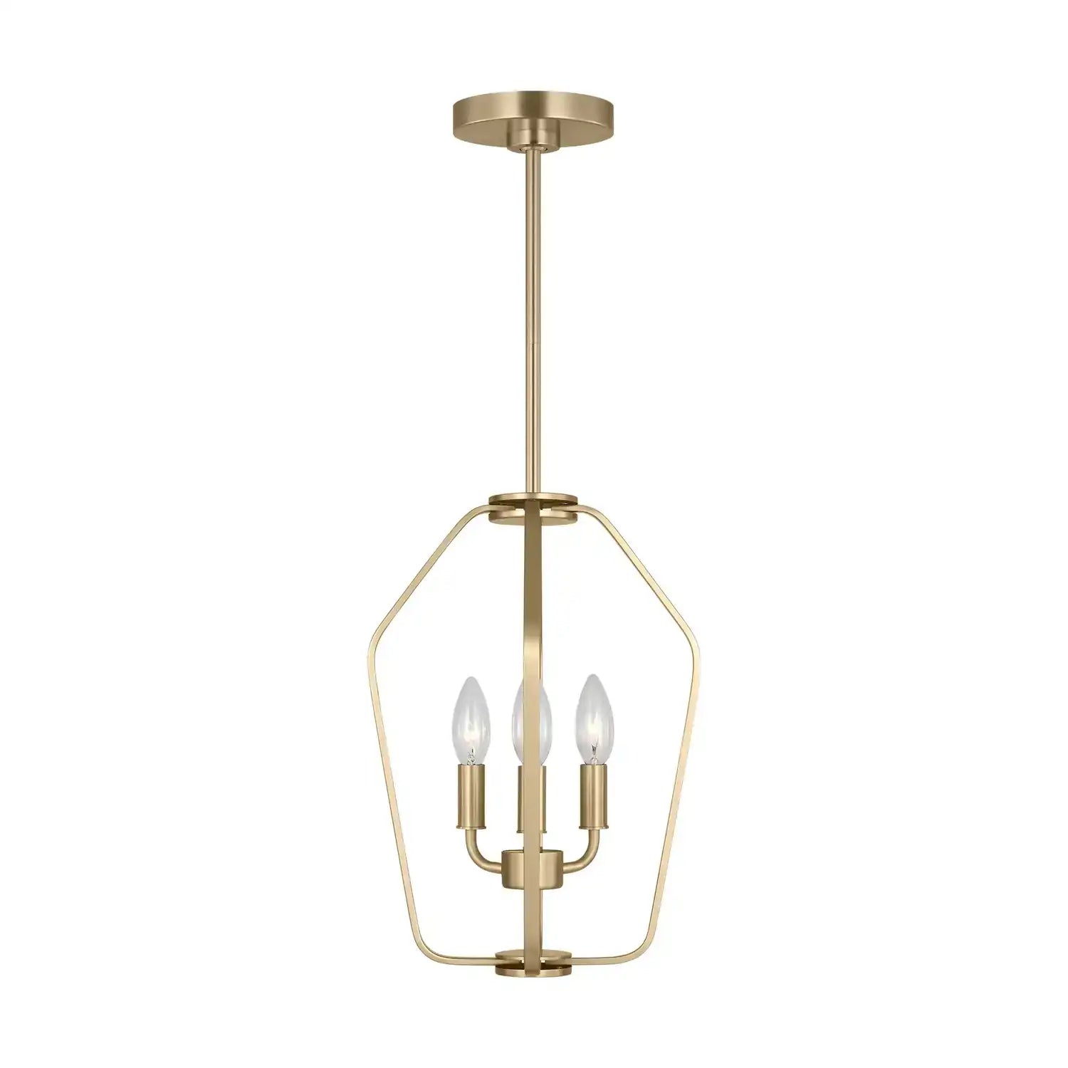GENERATION LIGHTING, KENNAN THREE LIGHT CHANDELIER, CHANDELIER LIGHT