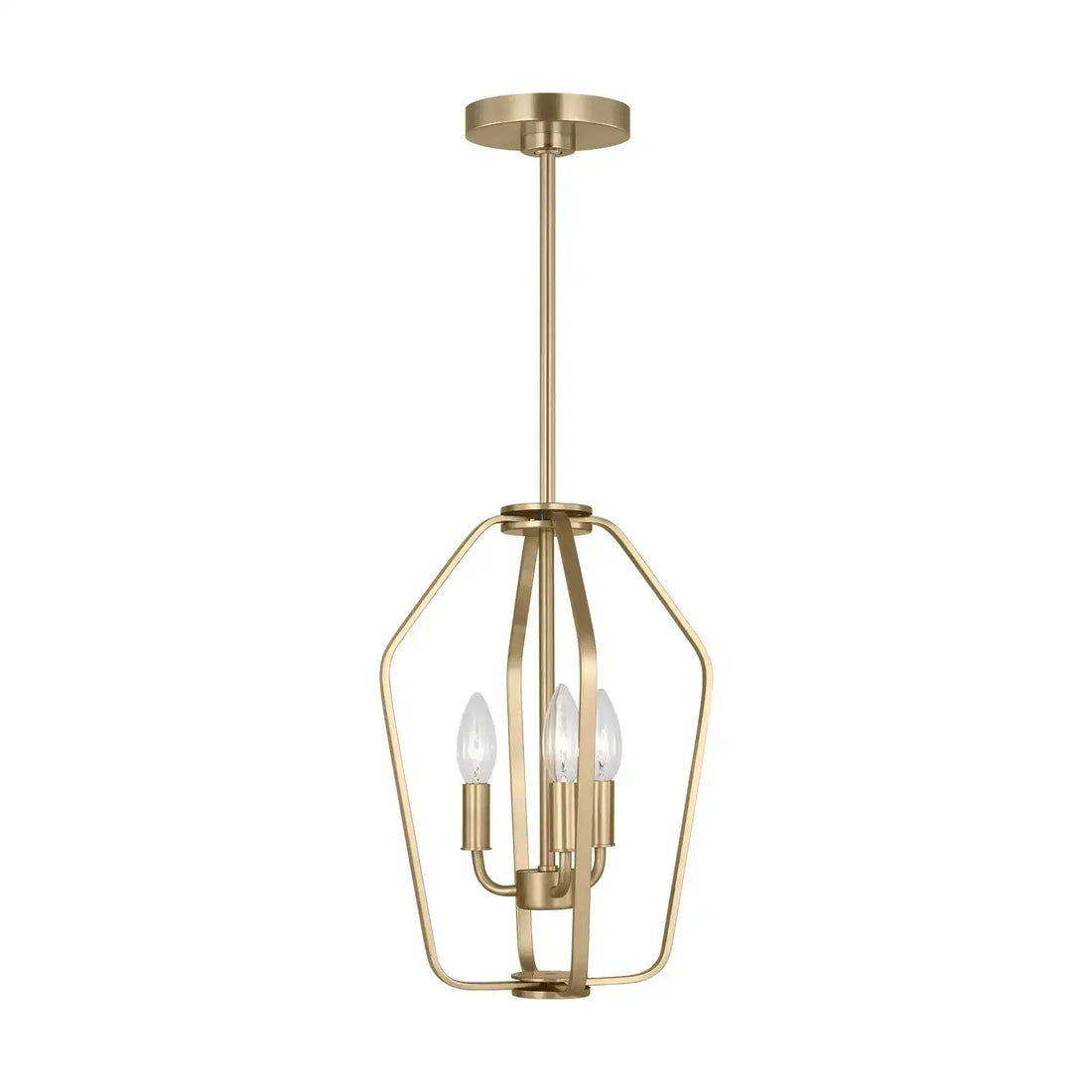 GENERATION LIGHTING, KENNAN THREE LIGHT CHANDELIER, CHANDELIER LIGHT