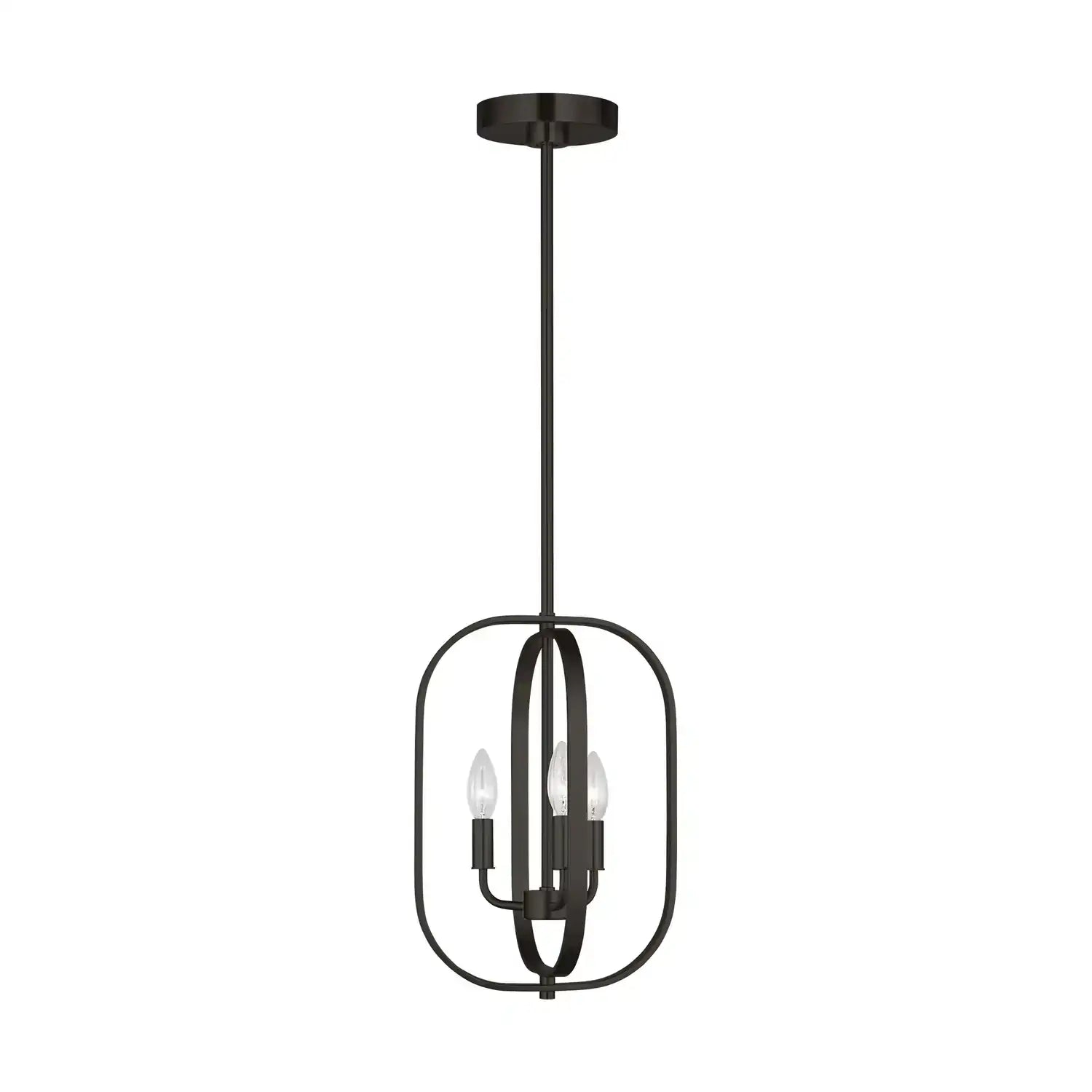 GENERATION LIGHTING, LORETTO THREE LIGHT CHANDELIER, CHANDELIER LIGHT