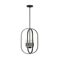 GENERATION LIGHTING, LORETTO FOUR LIGHT CHANDELIER, CHANDELIER LIGHT