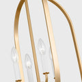 GENERATION LIGHTING, LORETTO FOUR LIGHT CHANDELIER, CHANDELIER LIGHT