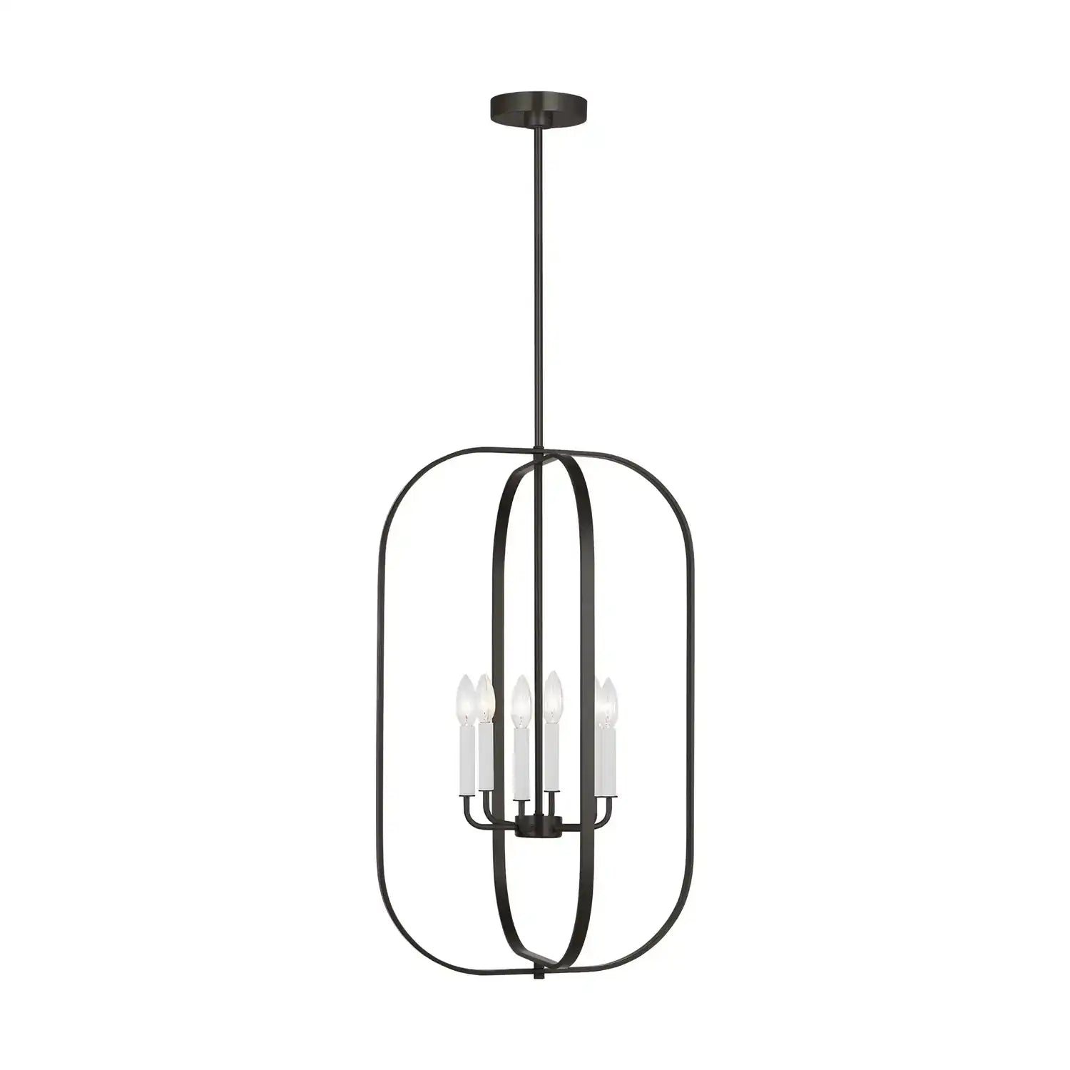 GENERATION LIGHTING, LORETTO SIX LIGHT CHANDELIER, CHANDELIER LIGHT