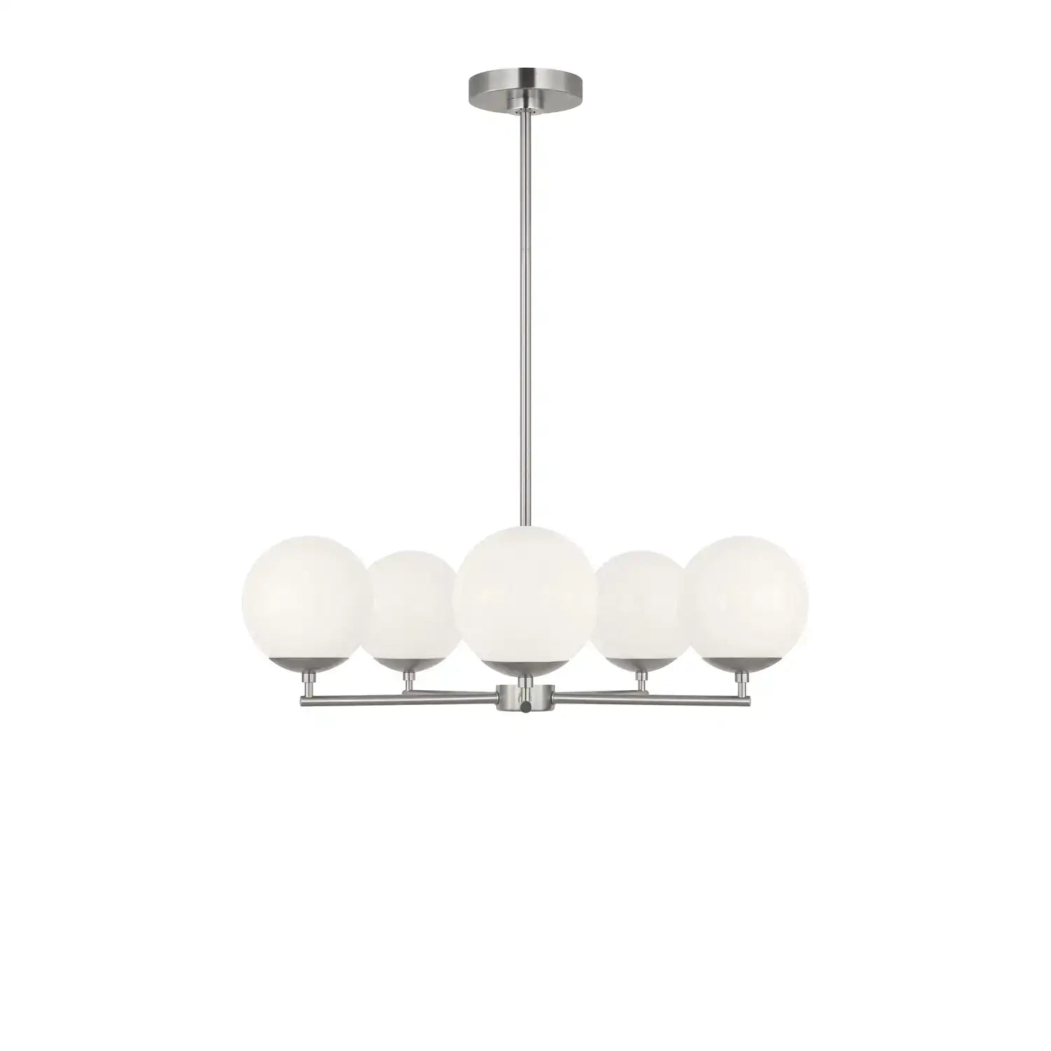GENERATION LIGHTING, NUBE FIVE LIGHT CHANDELIER, CHANDELIER LIGHT
