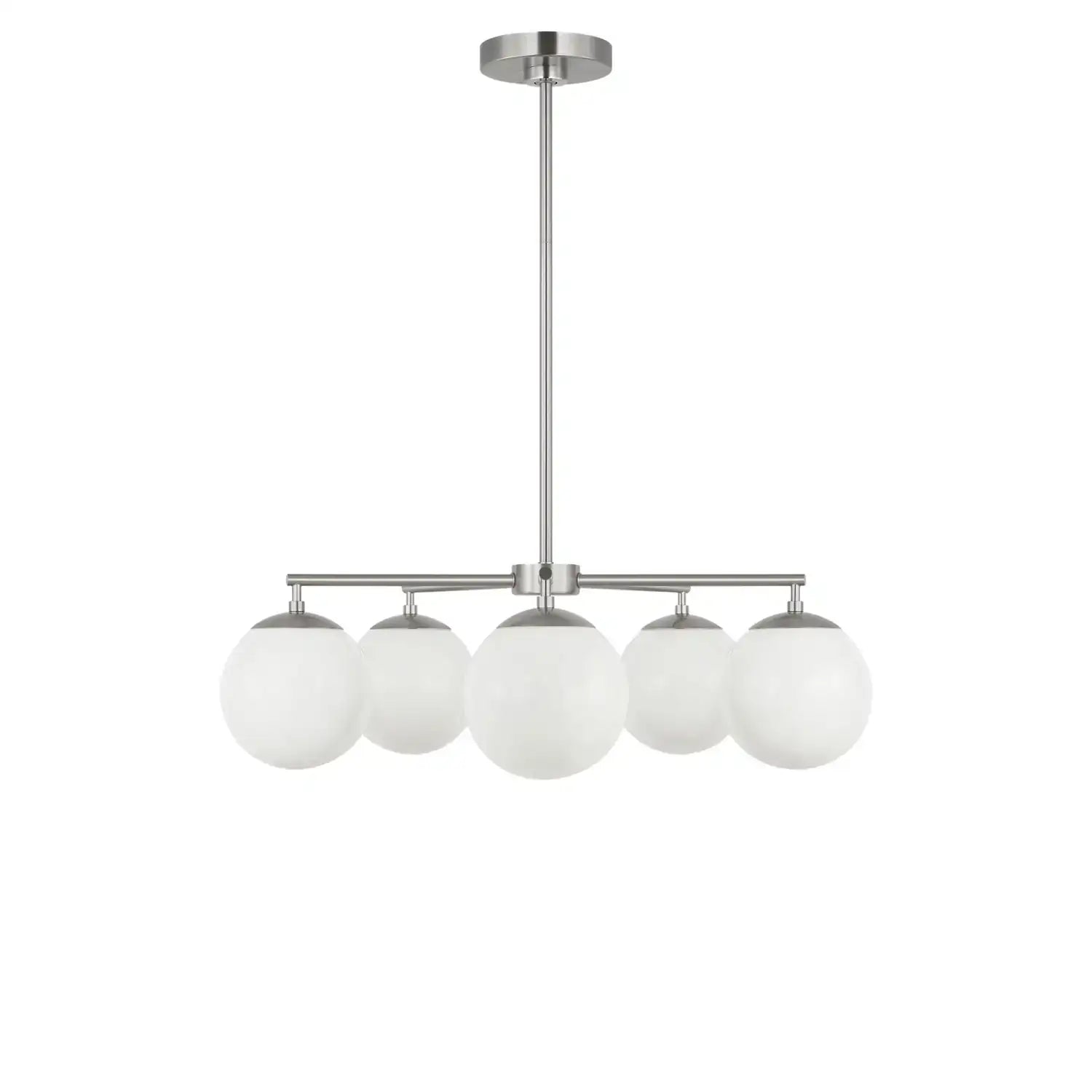 GENERATION LIGHTING, NUBE FIVE LIGHT CHANDELIER, CHANDELIER LIGHT