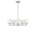 GENERATION LIGHTING, NUBE FIVE LIGHT CHANDELIER, CHANDELIER LIGHT