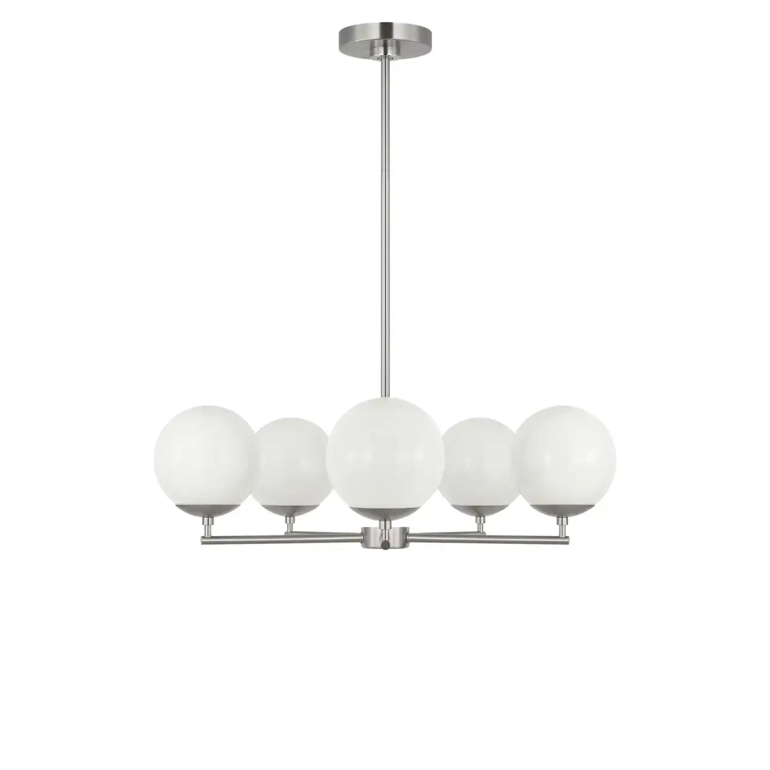 GENERATION LIGHTING, NUBE FIVE LIGHT CHANDELIER, CHANDELIER LIGHT