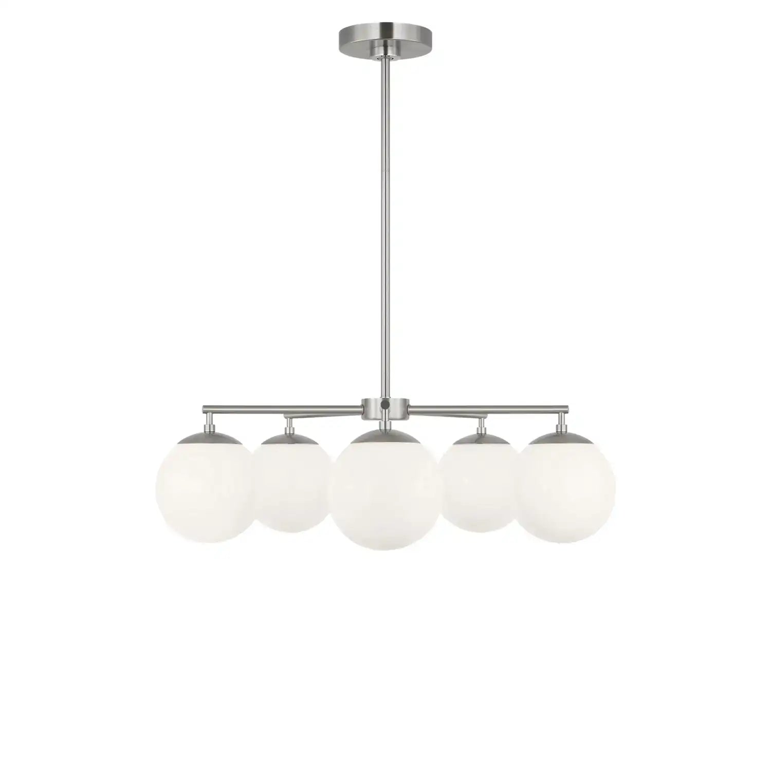 GENERATION LIGHTING, NUBE FIVE LIGHT CHANDELIER, CHANDELIER LIGHT