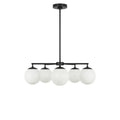 GENERATION LIGHTING, NUBE FIVE LIGHT CHANDELIER, CHANDELIER LIGHT