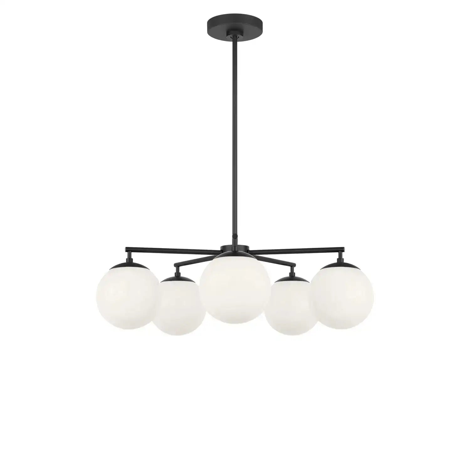 GENERATION LIGHTING, NUBE FIVE LIGHT CHANDELIER, CHANDELIER LIGHT