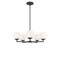GENERATION LIGHTING, NUBE FIVE LIGHT CHANDELIER, CHANDELIER LIGHT