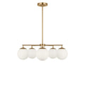 GENERATION LIGHTING, NUBE FIVE LIGHT CHANDELIER, CHANDELIER LIGHT