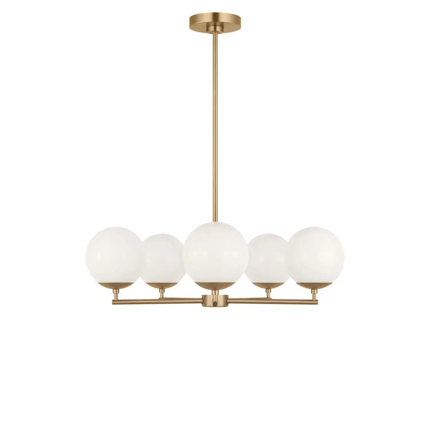 GENERATION LIGHTING, NUBE FIVE LIGHT CHANDELIER, CHANDELIER LIGHT
