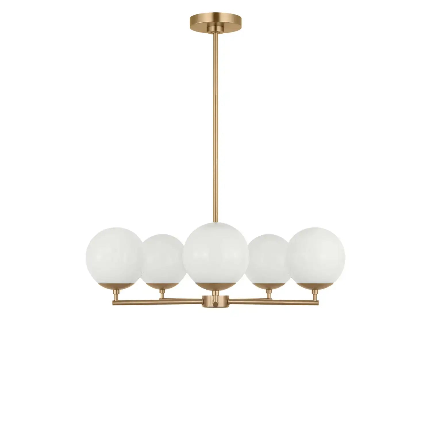 GENERATION LIGHTING, NUBE FIVE LIGHT CHANDELIER, CHANDELIER LIGHT