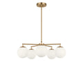 GENERATION LIGHTING, NUBE FIVE LIGHT CHANDELIER, CHANDELIER LIGHT