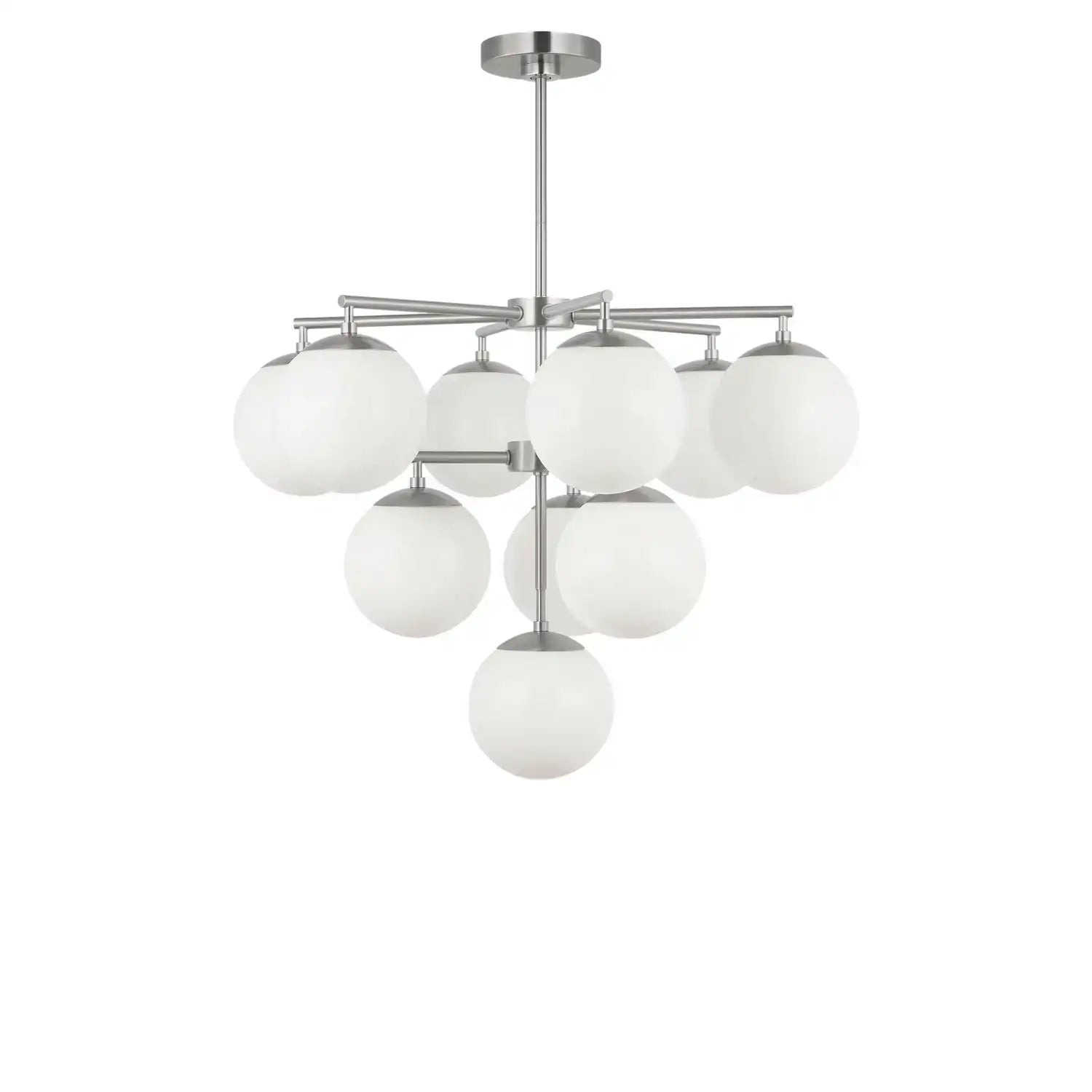 GENERATION LIGHTING, NUBE TEN LIGHT CHANDELIER, CHANDELIER LIGHT