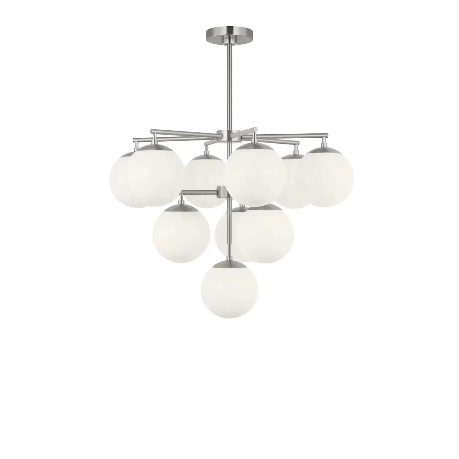 GENERATION LIGHTING, NUBE TEN LIGHT CHANDELIER, CHANDELIER LIGHT