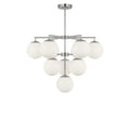 GENERATION LIGHTING, NUBE TEN LIGHT CHANDELIER, CHANDELIER LIGHT
