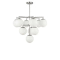 GENERATION LIGHTING, NUBE TEN LIGHT CHANDELIER, CHANDELIER LIGHT