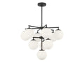 GENERATION LIGHTING, NUBE TEN LIGHT CHANDELIER, CHANDELIER LIGHT