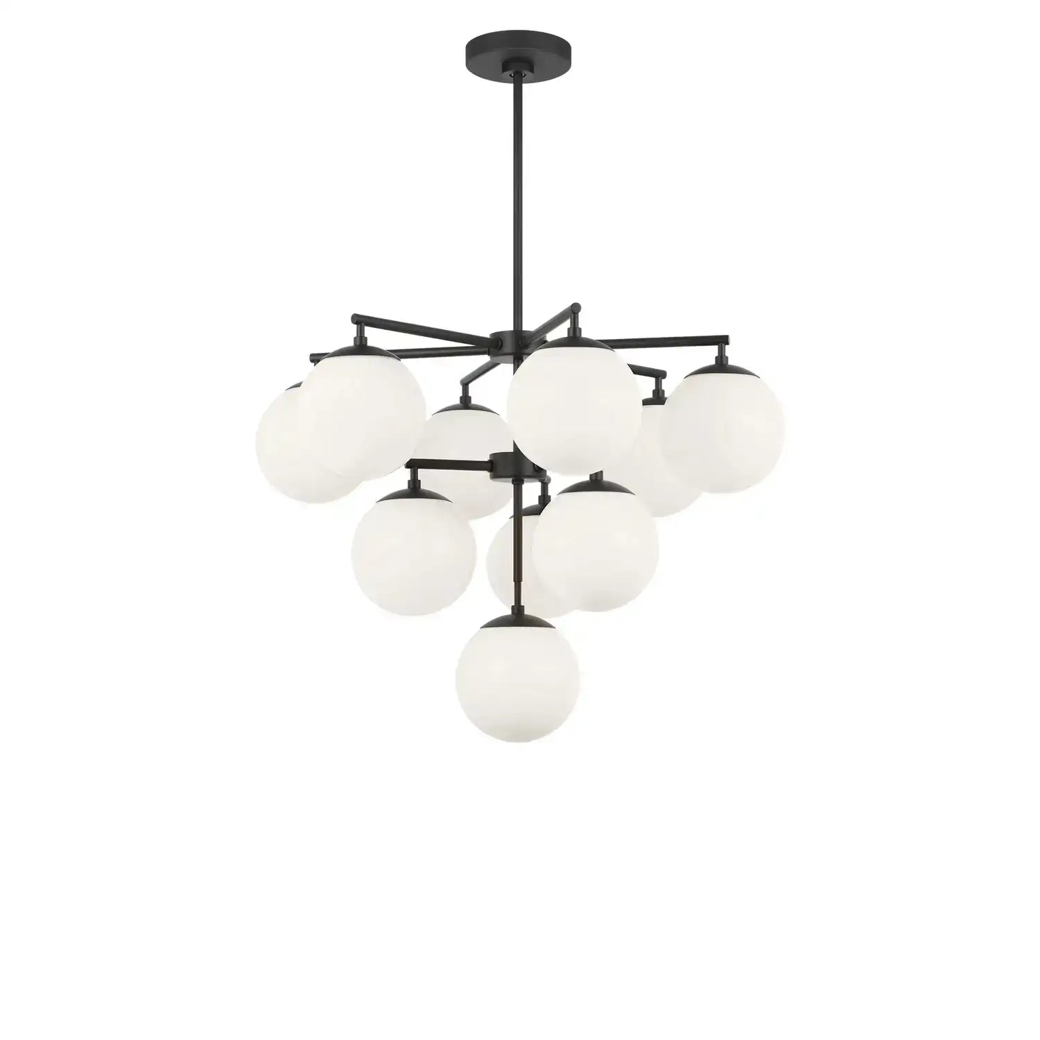 GENERATION LIGHTING, NUBE TEN LIGHT CHANDELIER, CHANDELIER LIGHT