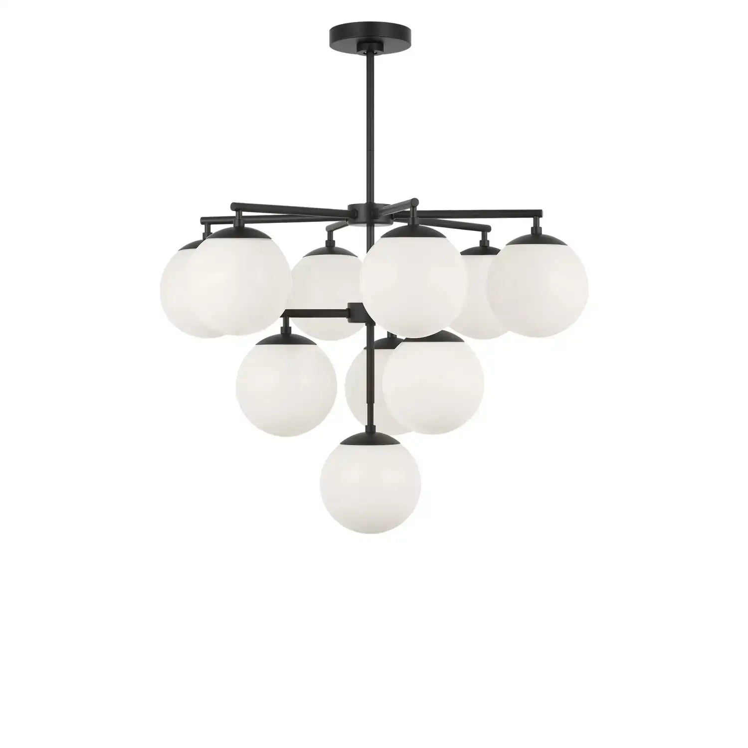 GENERATION LIGHTING, NUBE TEN LIGHT CHANDELIER, CHANDELIER LIGHT